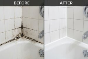How to Clean Black Mold from Shower Caulk Lines for Good