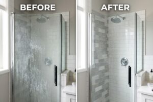 How to Remove Soap Scum from Shower Glass Doors