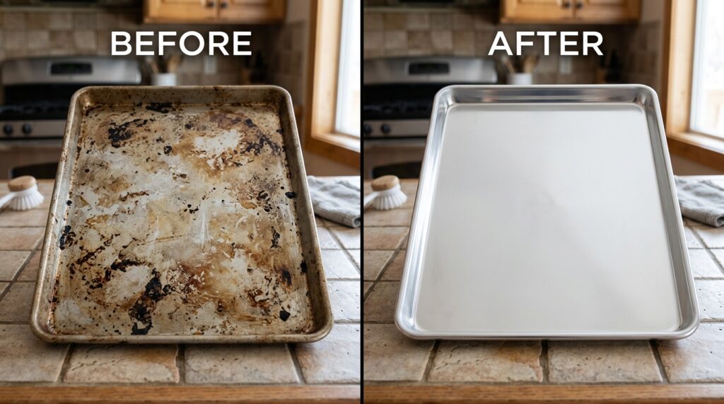 How to Clean Baking Trays with Baking Soda & Peroxide (2026 Guide)