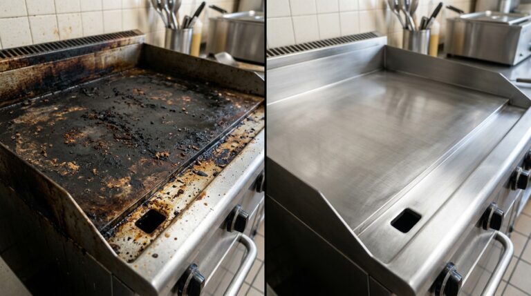 How to Clean a Burnt Griddle with Salt, Vinegar & Toothpaste (2026 Guide)