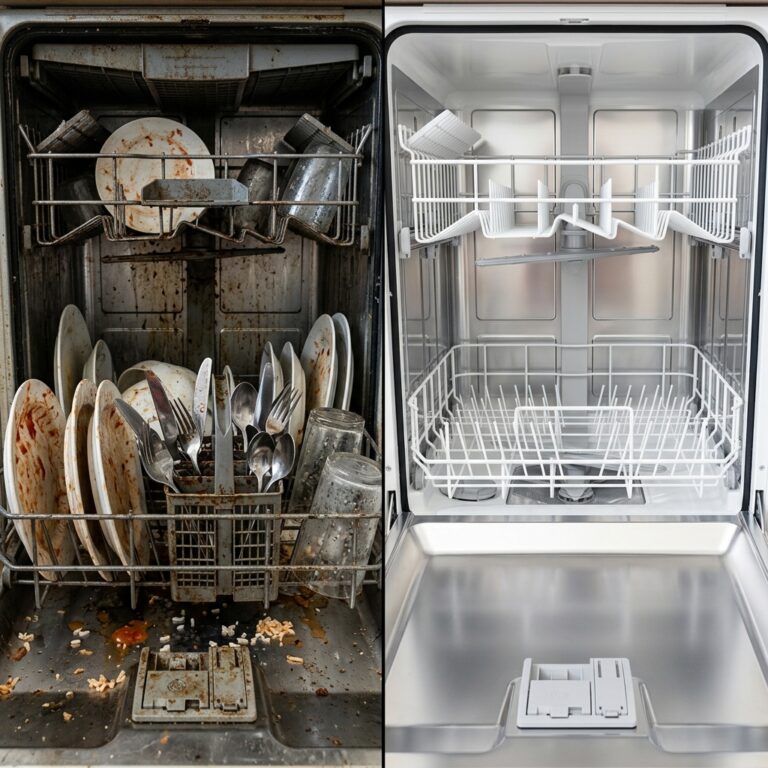 How to Clean a Dishwasher with Baking Soda and Vinegar (Deep Clean Guide) | TidyUp Daily
