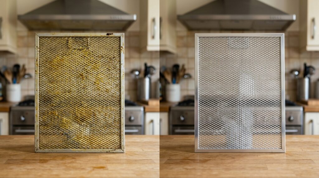 How to Clean Greasy Range Hood Filters with Baking Soda and Dawn (2026 Guide)
