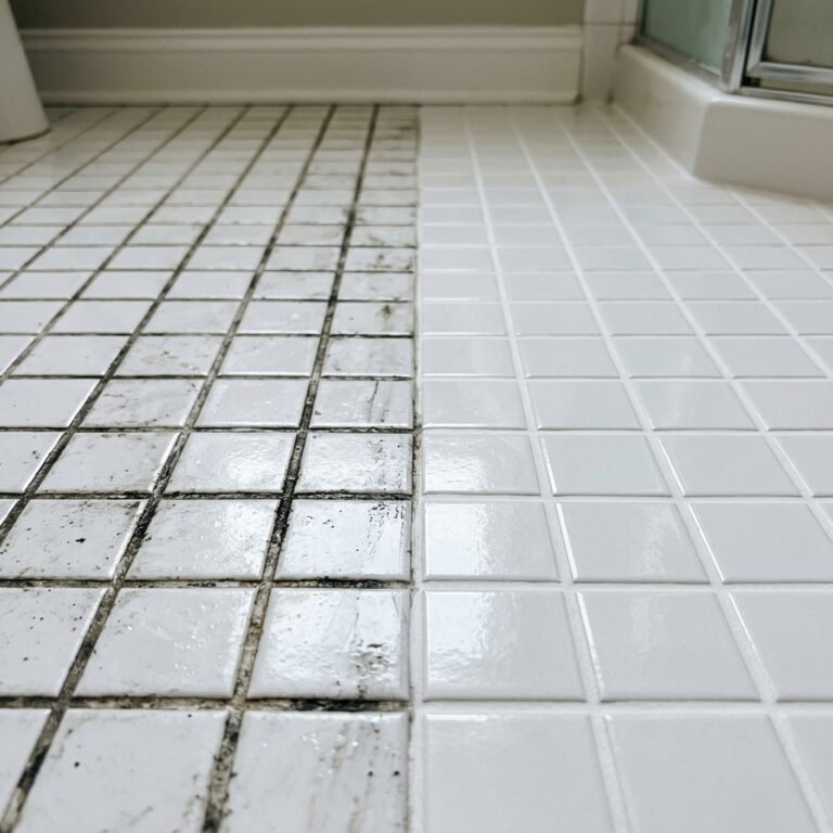 How to Clean Grout with Baking Soda and Hydrogen Peroxide (No Scrubbing) | TidyUp Daily