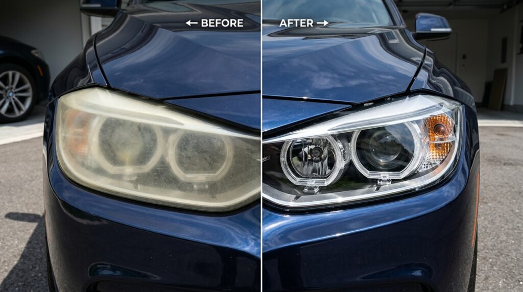 How to Restore Yellow Headlights with Toothpaste & Baking Soda (2026 Guide)