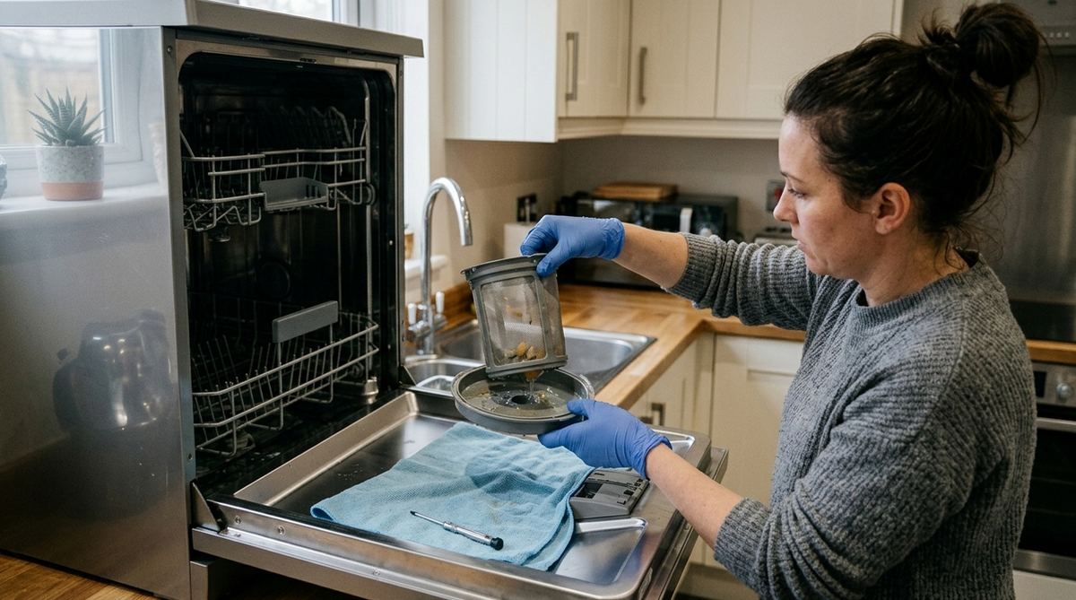 Dishwasher Not Draining? 5-Minute Fix for Standing Water