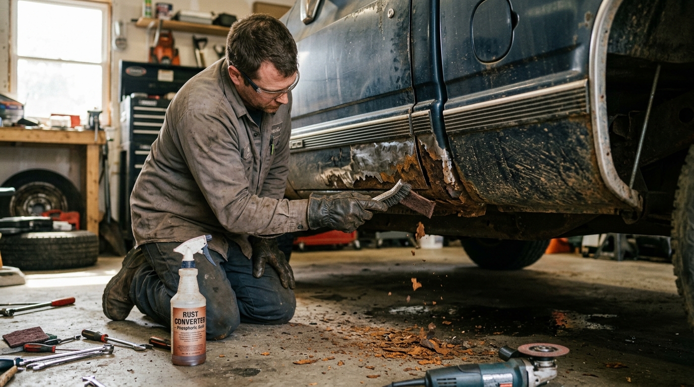 Rocker Panel Rust Repair
